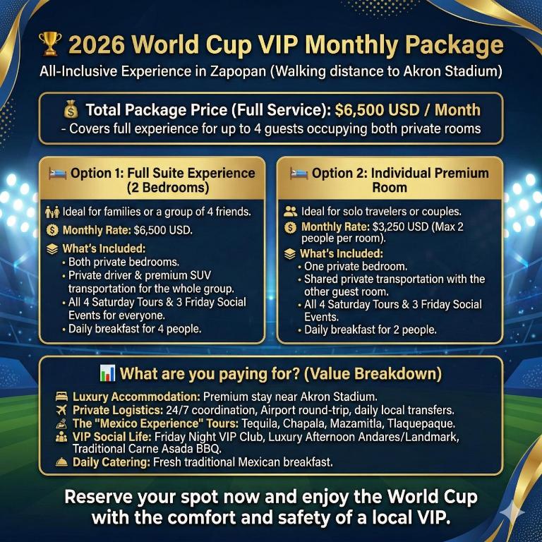 All-Inclusive World Cup Package - 1