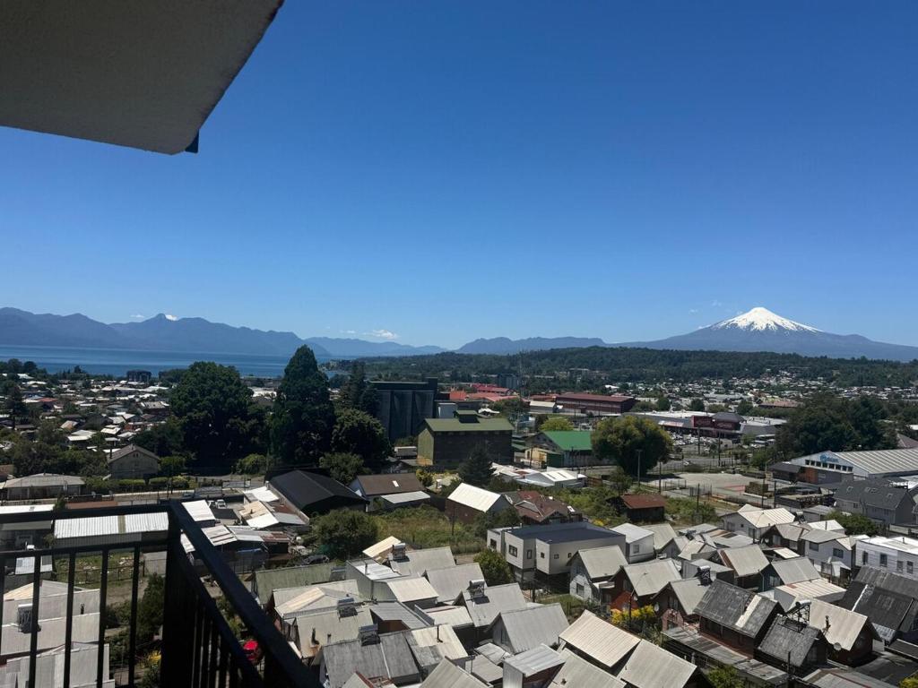 With a view of the volcano and lake in Villarrica - 5