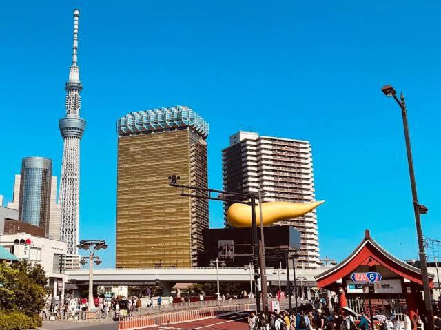 浅草徒歩8分 スカイツリー徒歩圏内 最大4名
