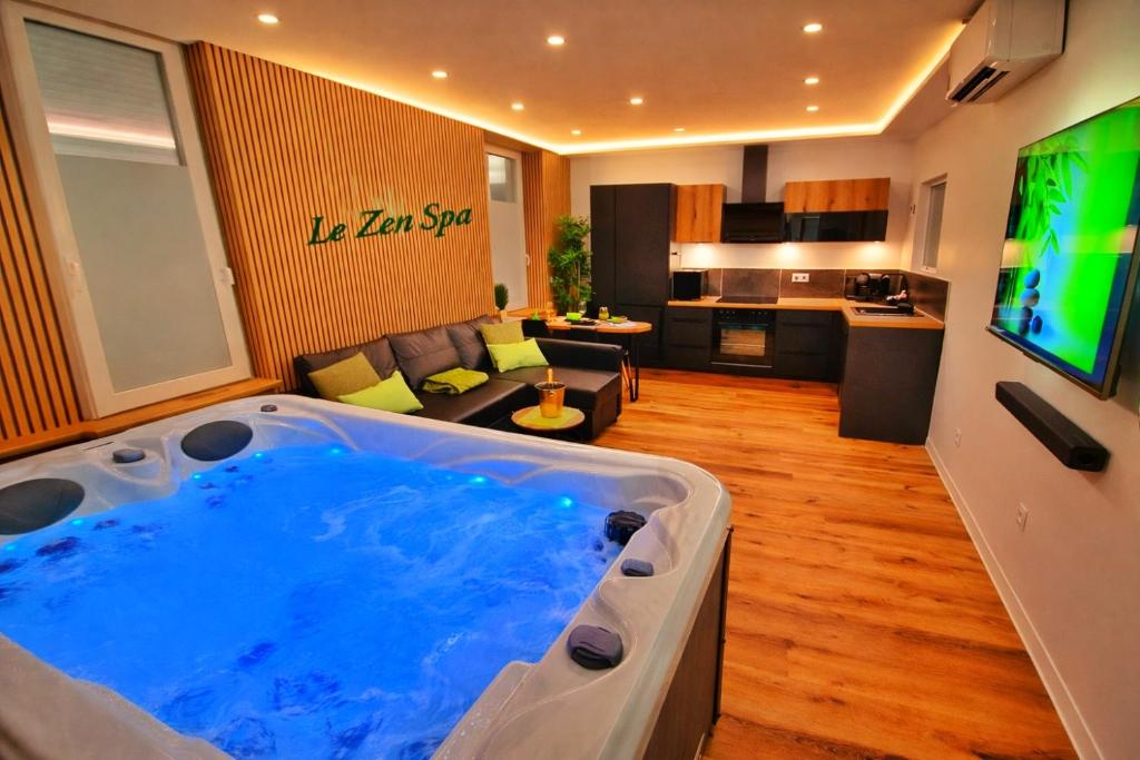 ZEN SPA-4 Pers-Jacuzzi-Parking-Clim-Colmar - 5
