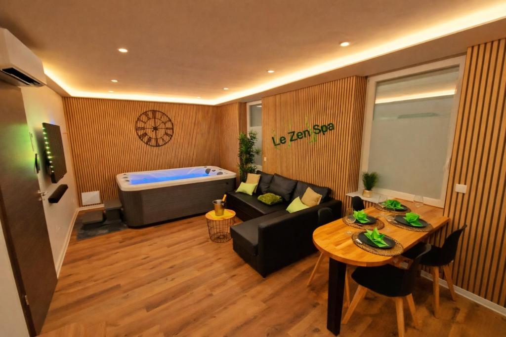 ZEN SPA-4 Pers-Jacuzzi-Parking-Clim-Colmar - 4