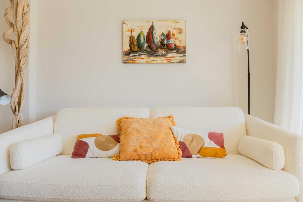 Bright A-C apartment with sea view - Antibes - 5