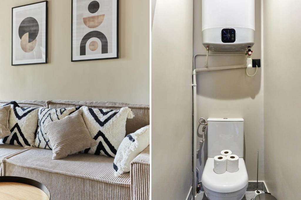 Bright Air-Conditioned Apartment in the Marais - 2