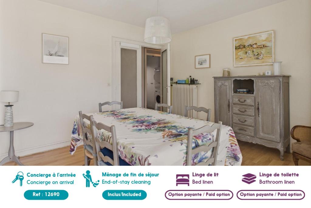 Vue mer - Appart pour 4 - Grand balcon - 3