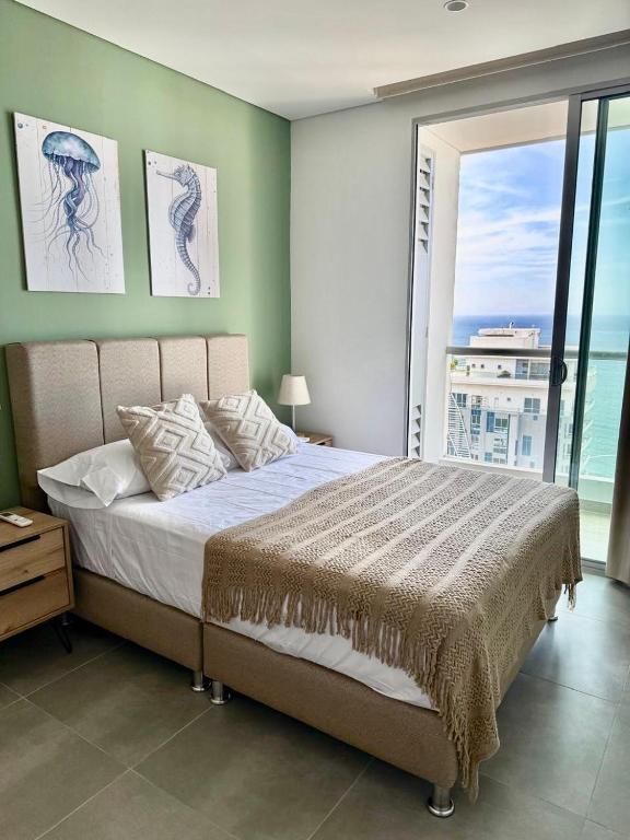 apartamento a 1 cuadra de la playa piso 21 - 2
