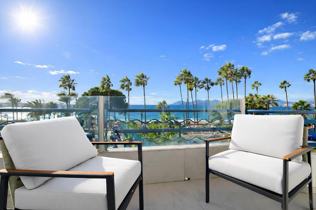 Sable Croisette - Appartement de Luxe avec terrasse et vue Mer - 1