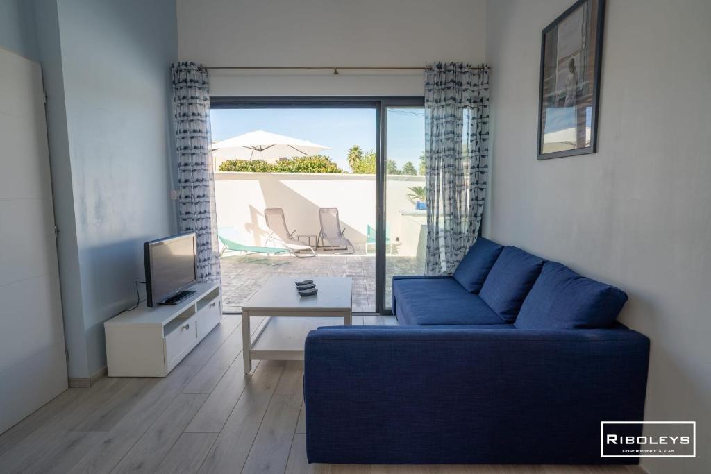 Riboleys - Villa 10 personnes avec piscine privée à 200m de la mer - 5