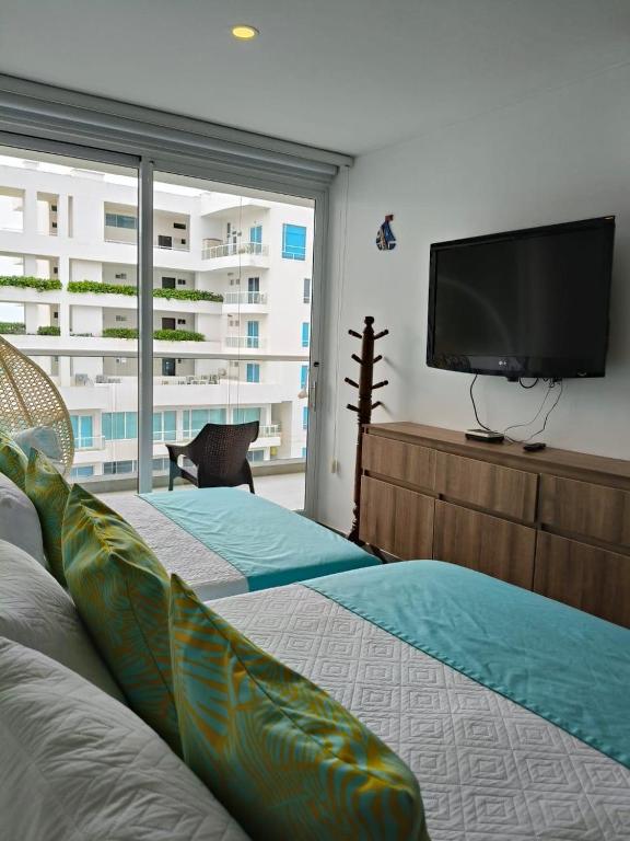 Apartamento con salida privada a la playa en Morros, Cartagena - 3