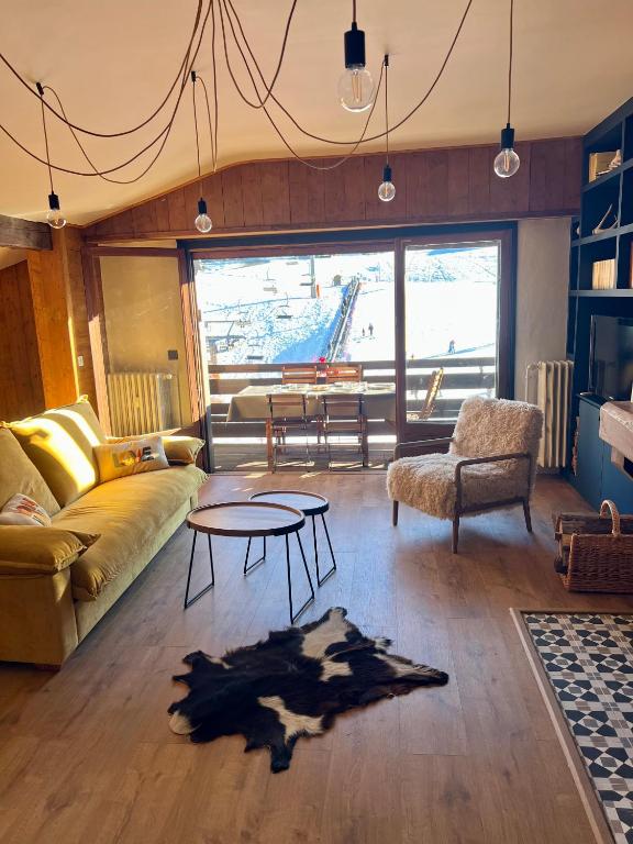 Megève 105 m2 ensoleillé rénové au pied des pistes - 1