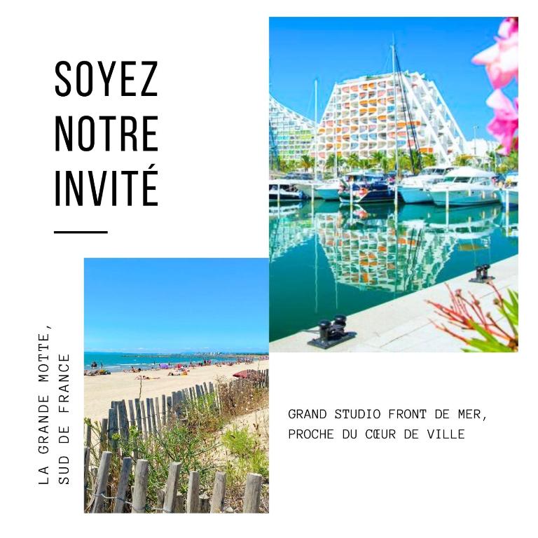 Grand Studio front de mer - Climatiser avec place de parking - 2