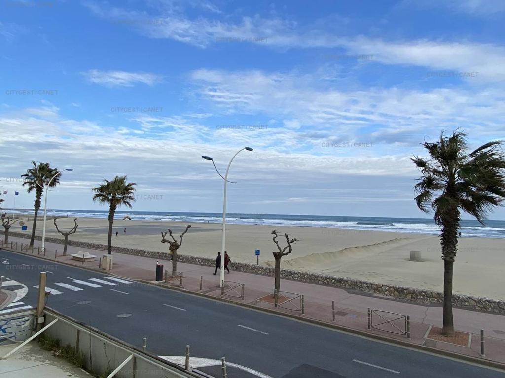 T2 traversant moderne à Canet Plage - 4 pers, loggia vue mer - FR-1-696-118 - 2