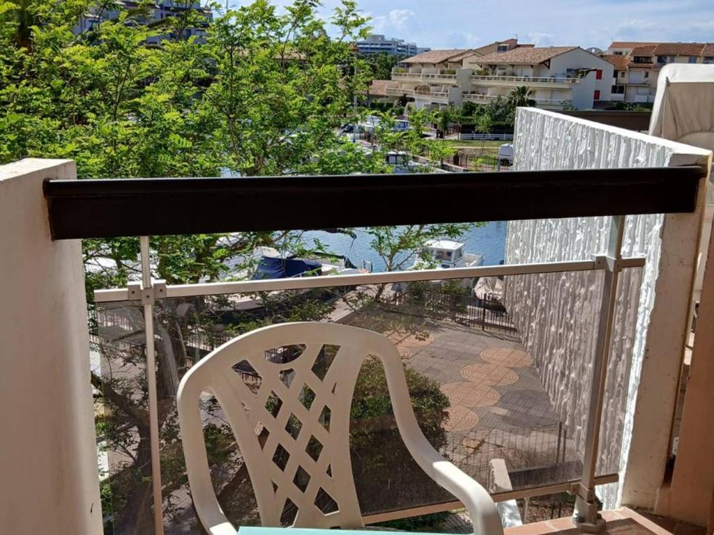 Studio Cabine Canet Plage pour 4 – Ascenseur, Vue Marina - FR-1-696-89 - 1