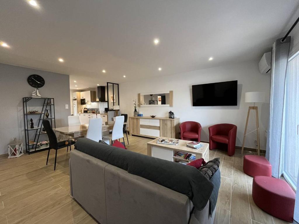 Villa plain-pied 3 chambres, terrasses à Canet-en-Roussillon - FR-1-696-80 - 4