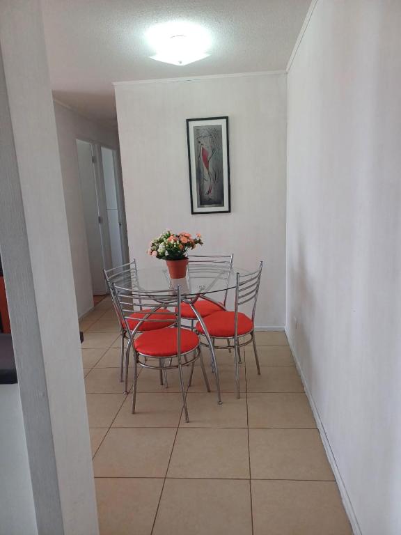 Arriendo Departamento Amoblado condominio Las Palmas - 2