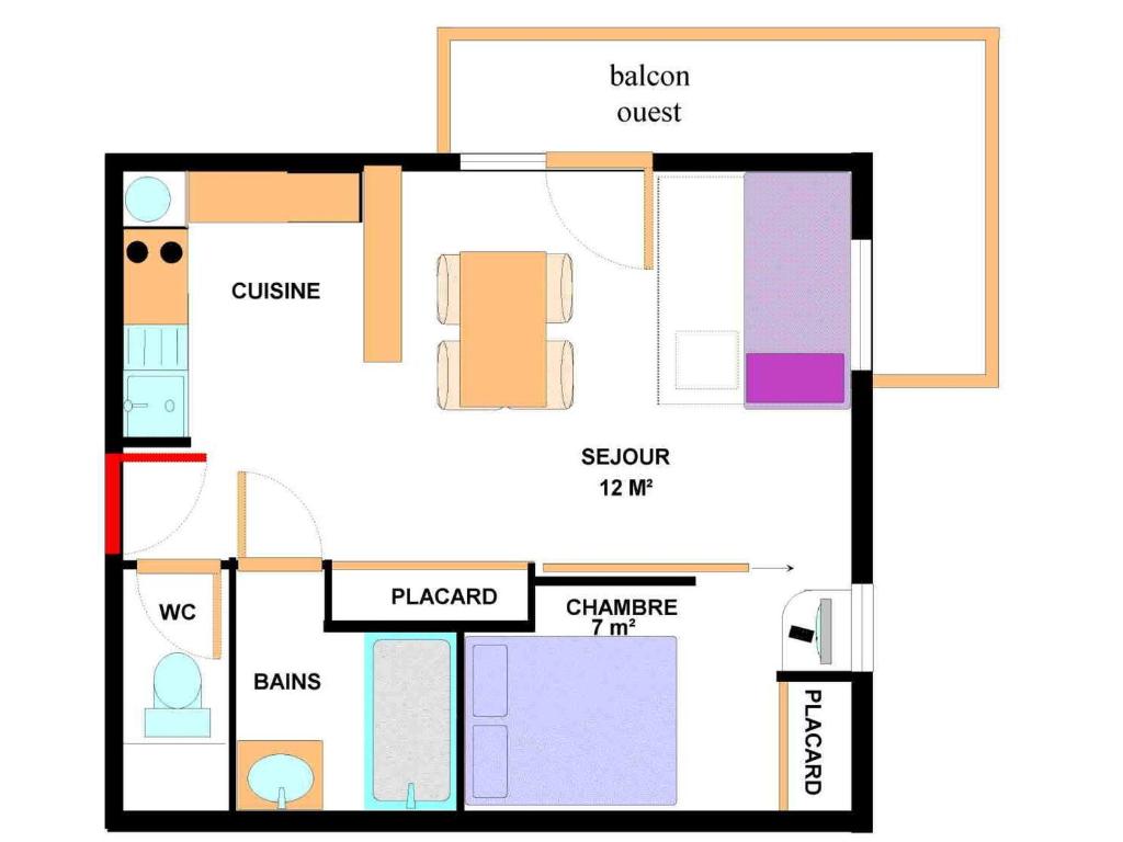 Appartement cosy 4 pers, au pied des pistes avec Wifi gratuit - FR-1-508-317 - 5