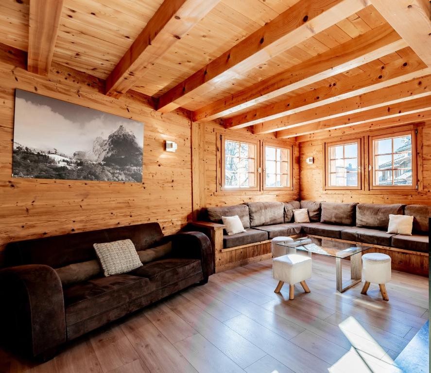 Les Couadzous Samoëns Centre, Sauna, Jacuzzi, 6 chambres, 7 salles de bains, 16 pers 250 m2 - 4