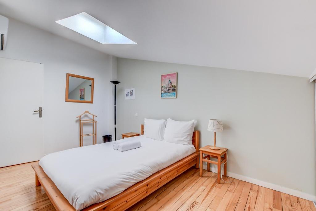 Duplex Tolosa - Pont-Neuf, Dôme de la Grave, 2 BDRs 85m2, AC, Free private car park 200m away - T3 85m2 avec clim, parking couvert gratuit à 200m - 2