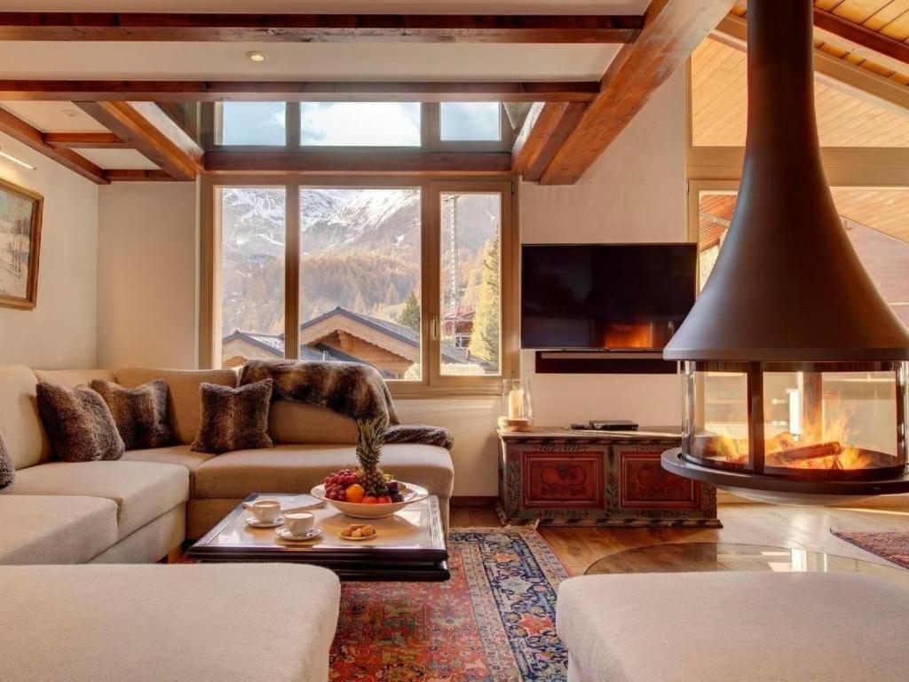 Apartment Penthouse Zen - Matterhornblick- 2 Min- vom Lift entfernt by Interhome - 5