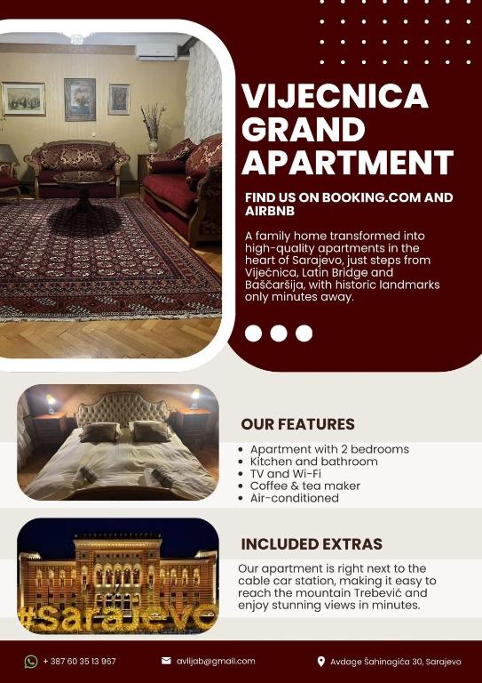 Vijećnica Grand Apartment Sarajevo - 1