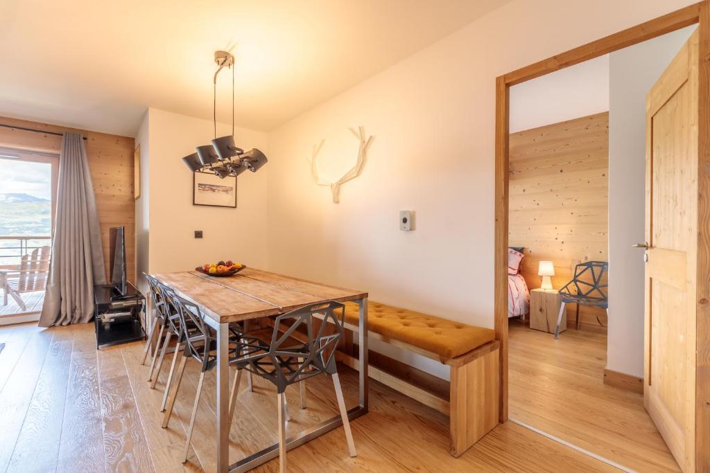 Beautiful apt in L'Ecrin Arc 1800, 8 people, 3 bedrooms, 80m3, sauna, hammam, gym - 5