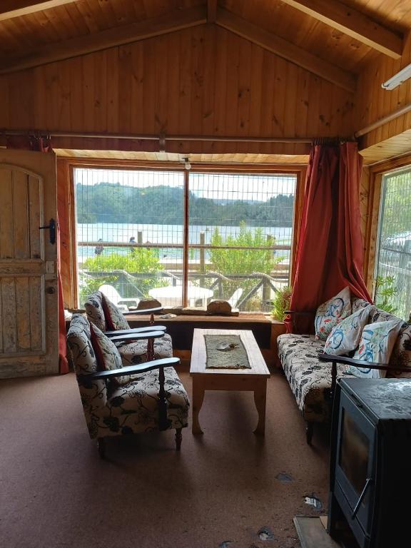 Cabin by the day in front of the Pastahue Lagoon - 5