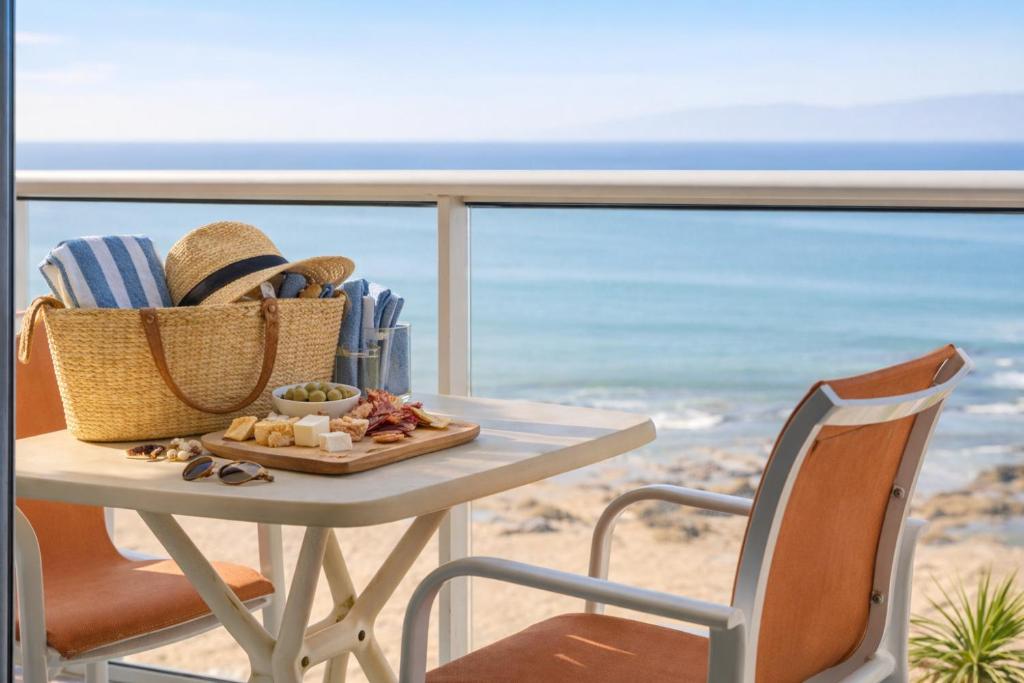 Appartement une chambre avec vue sur la baie des Sables 4 personnes - 1
