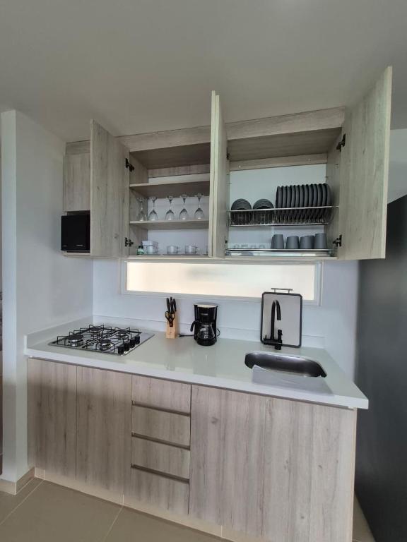 Apartasol Moderno bajo el Sol de Santa Fe - 5