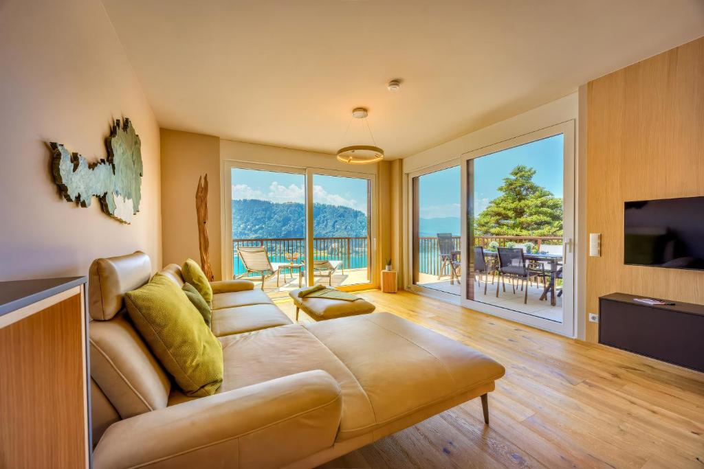 Adlerblick Penthouse mit Panoramaseeblick Ossiacher See - 2
