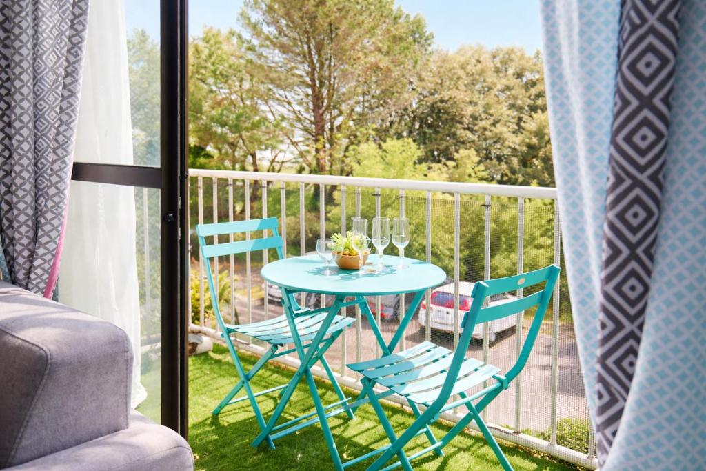 Studio au calme avec balcon Port Olona les Sables 4 personnes - 1