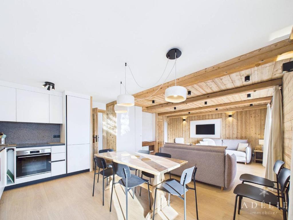 Superbe appartement skis aux pieds 80m², WIFI, parking, 8 pers - FR-1-398-692 - 4