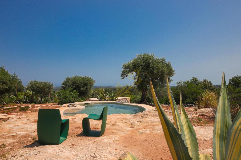 TD ApulianRetreat Sea view trullo wheated pool - 2