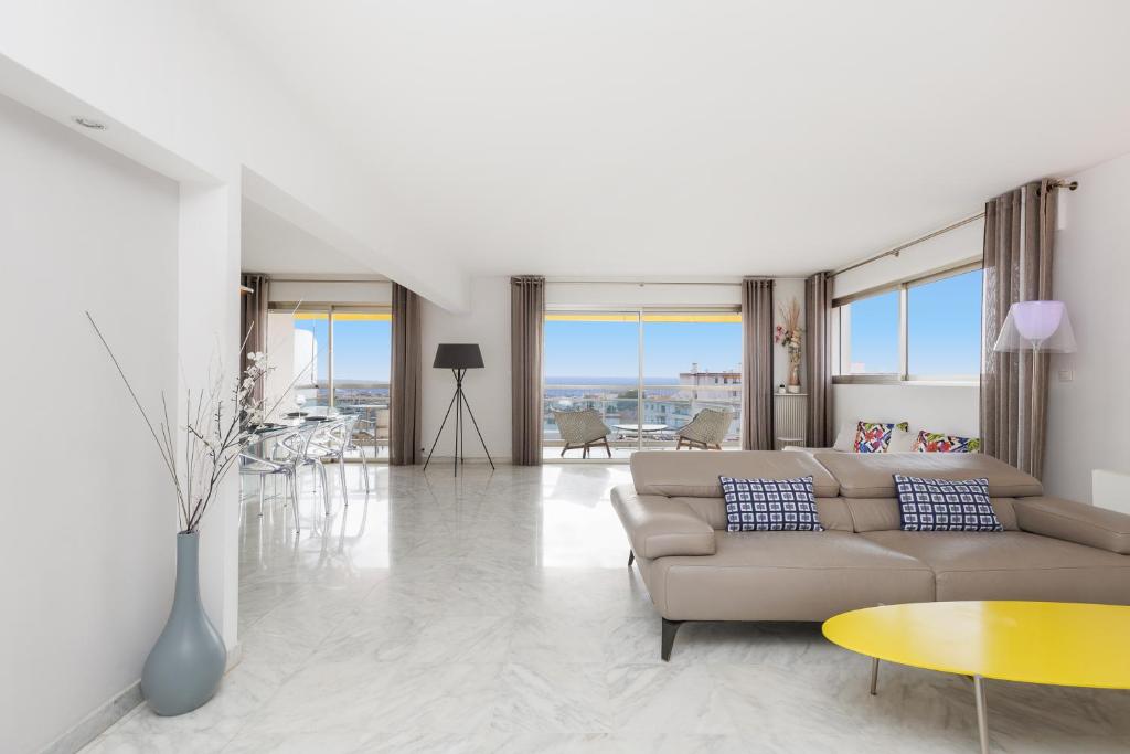 Superbe appartement à Cannes vue mer panoramique "Azura" - 2