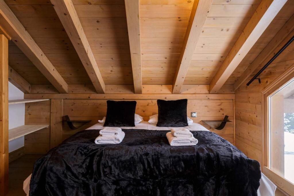 Grosse Pierre Chalet 180m2 Cheminee Jacuzzi Vue Taconnaz - 3