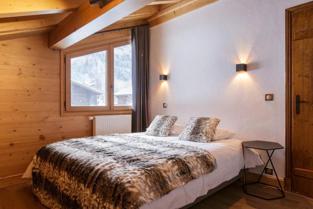 Grosse Pierre Chalet 180m2 Cheminee Jacuzzi Vue Taconnaz - 5
