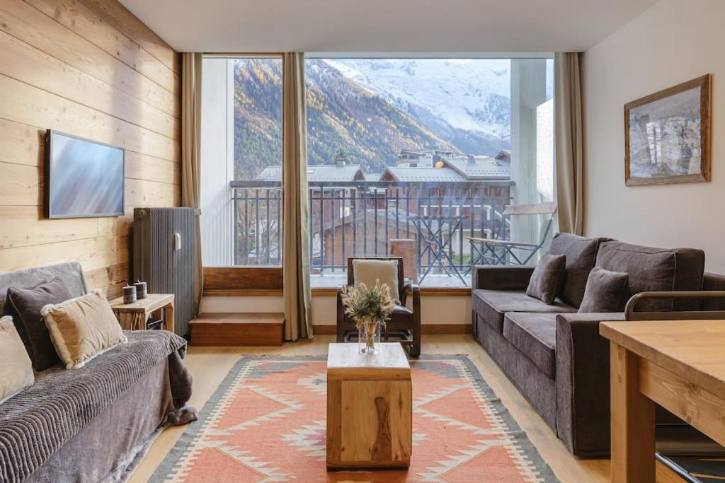 Vallee Blanche Central 4pax Vue MtBlanc Parking 400m Remontee - 2