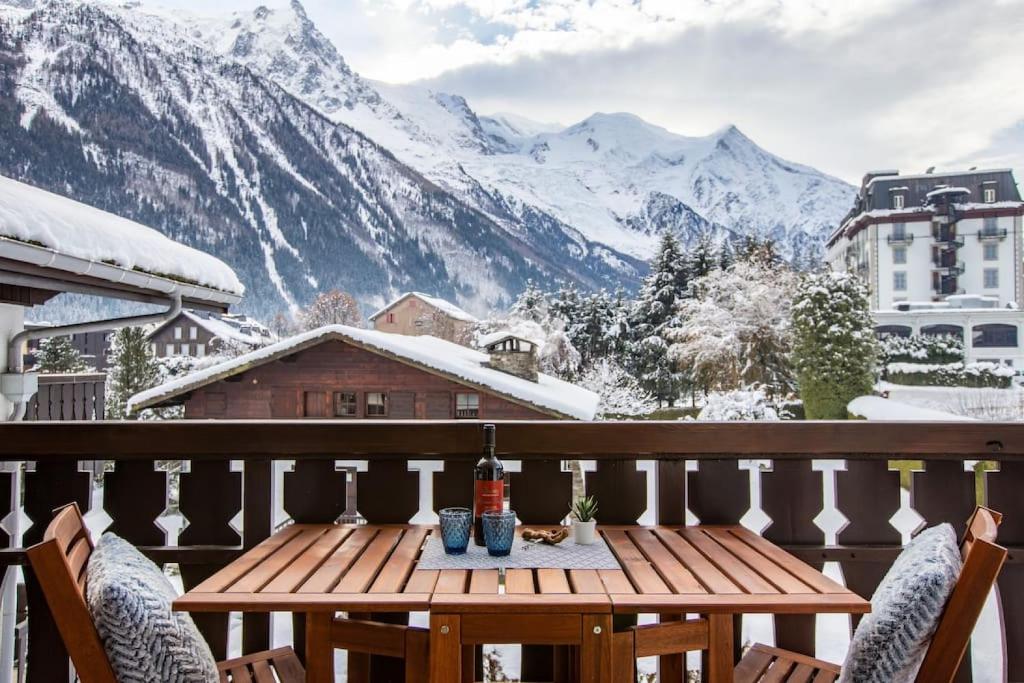 Savoy Cosy 1CH pied pistes Hypercentre Vue MtBlanc - 1