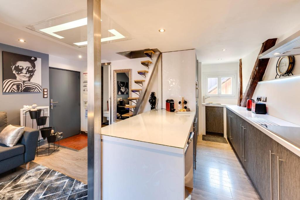 Le Duplex atypique superbe coeur centre ville - 5