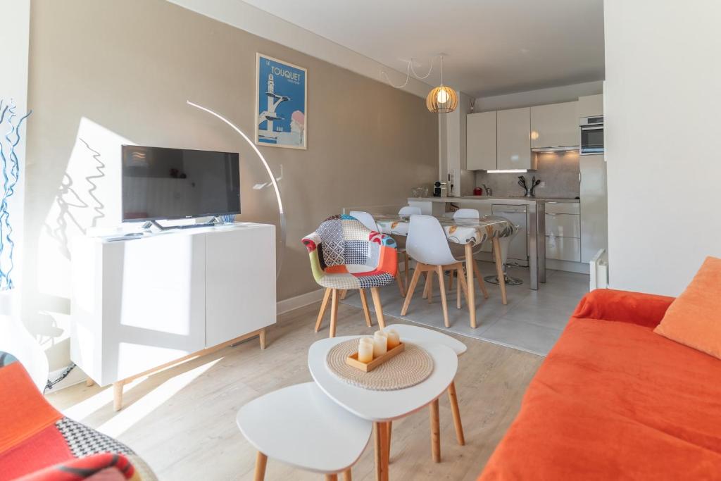 Charmant appartement 5 pers RDC avec piscine tennis et parking 60 - 5