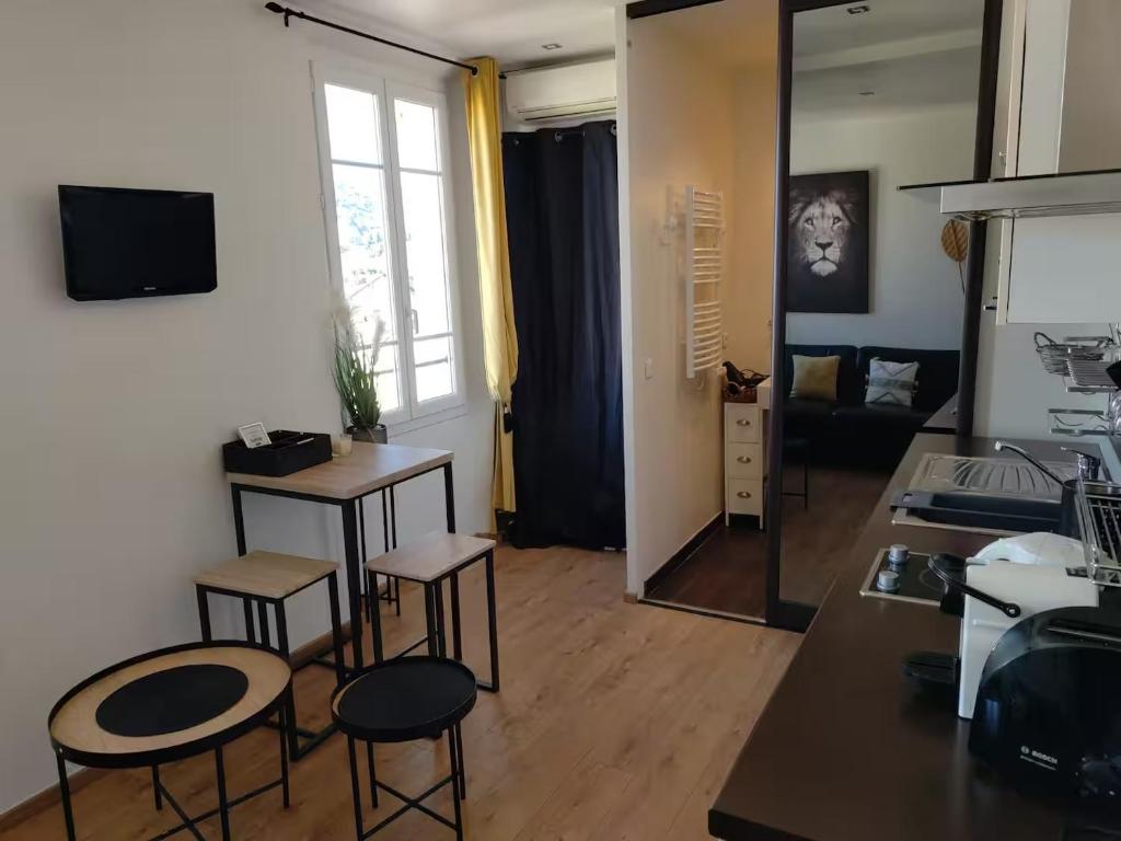 Studio lumineux, Centre ville, Palais Festivals - 4