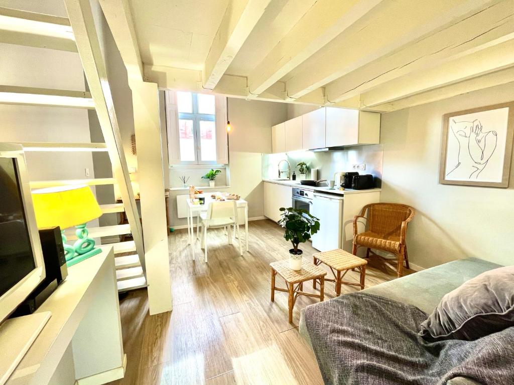 " Loft Languedoc " Mezzanine - Carmes - Wi-Fi - 4