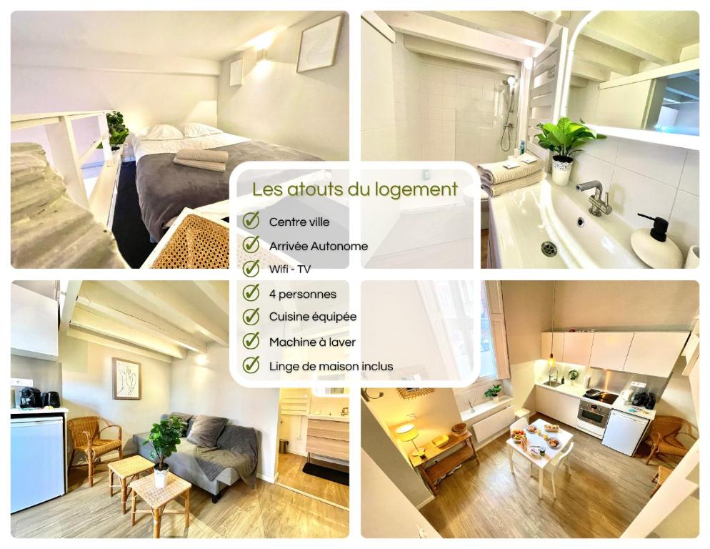 " Loft Languedoc " Mezzanine - Carmes - Wi-Fi - 2