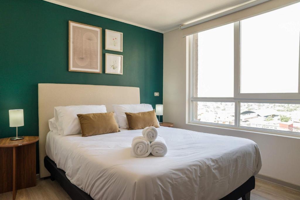 Chic Nunoa Apt Cozy Stay for 5 Balcony - 1