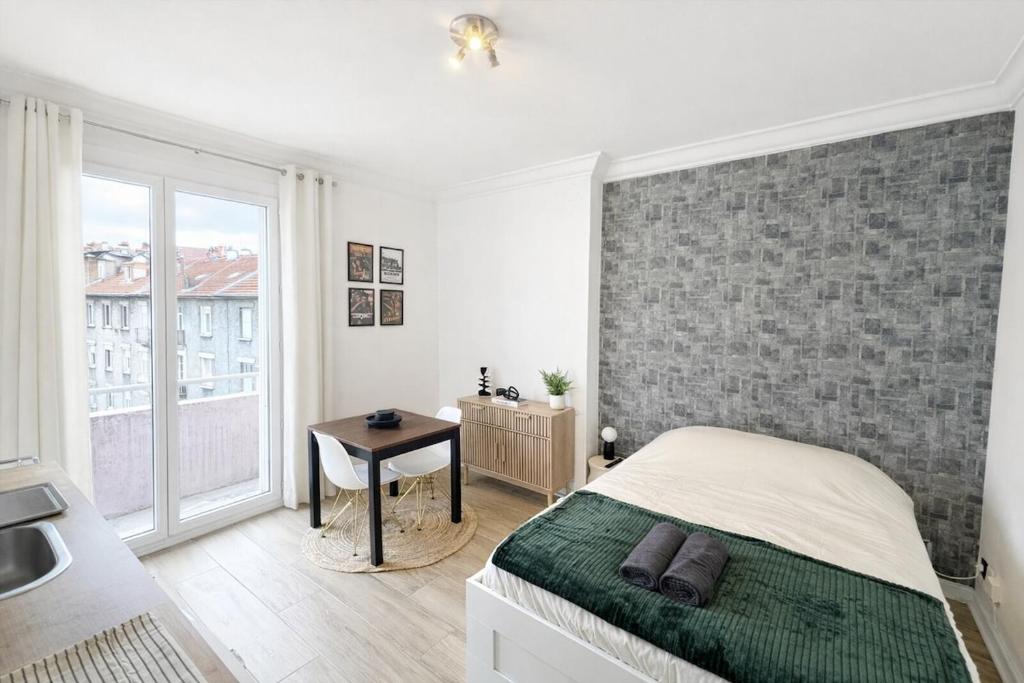 Studio calme rénové quartier championnet proche Tramay - 2