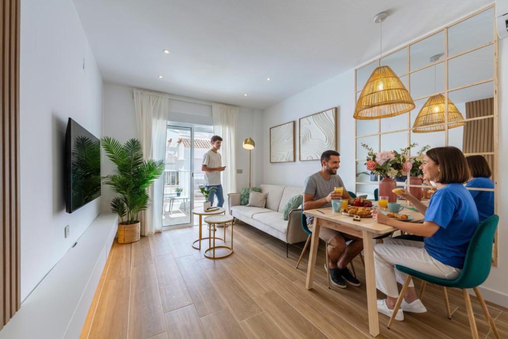 Playa 4min #Parking #Smart TV #2 habitaciones #Familia - 1
