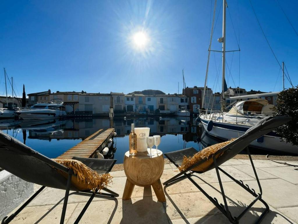 Maison moderne 4 ch climatisée avec Wi-Fi à Port Grimaud - FR-1-868-25 - 3