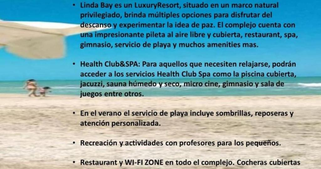 Beach Resort & Spa Linda Bay 223, Mar de las Pampas - 3
