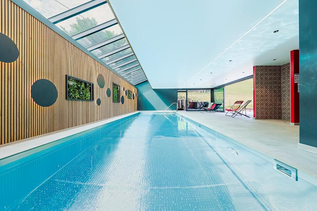 Swimming pool, La Clef des Champs in Morzine