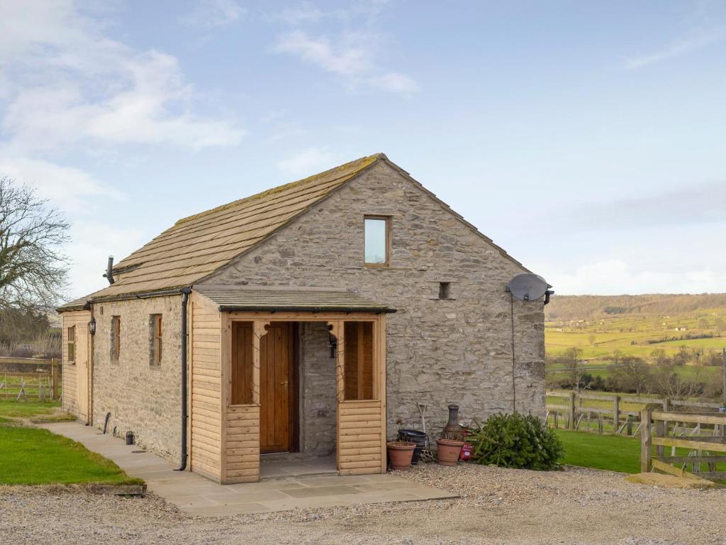 Brandy's Barn exterior, a dog-friendly barn conversion in Middleham, Wensleydale