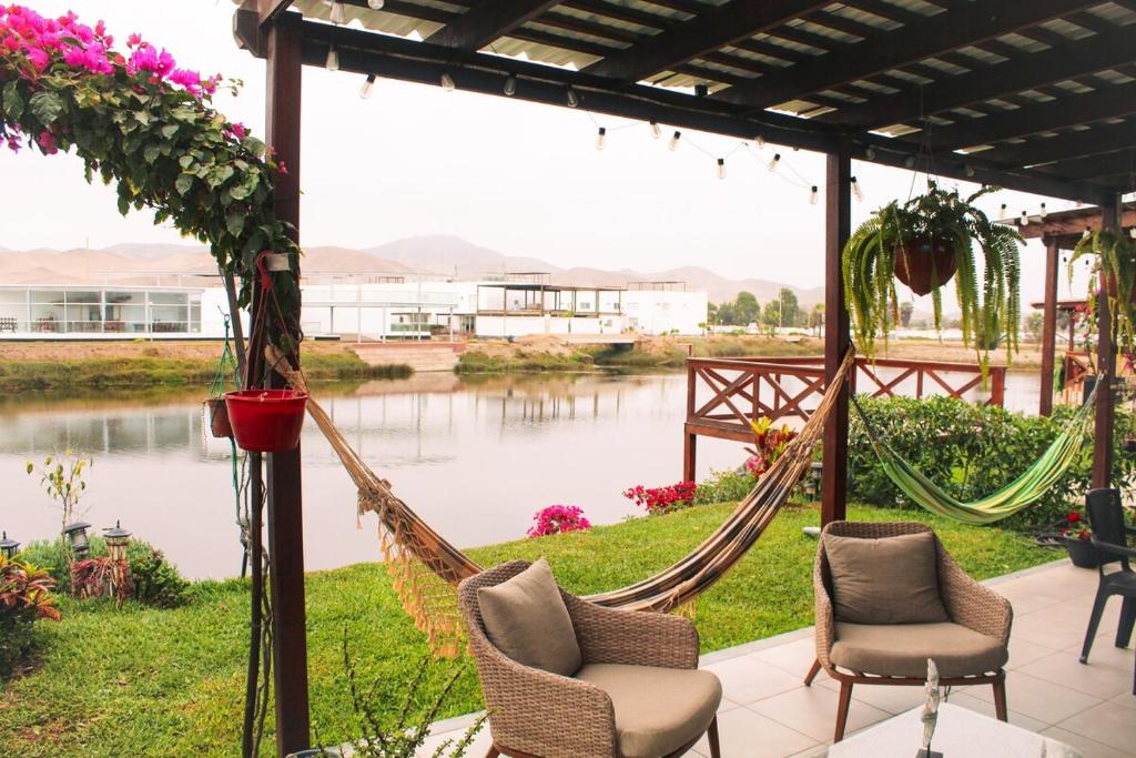 Increible casa de playa con vista al lago - 5
