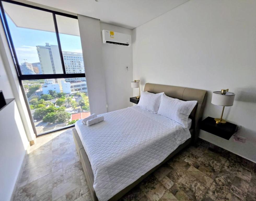 Modern 1BR Apt Great views Rodadero Santa Marta - 2